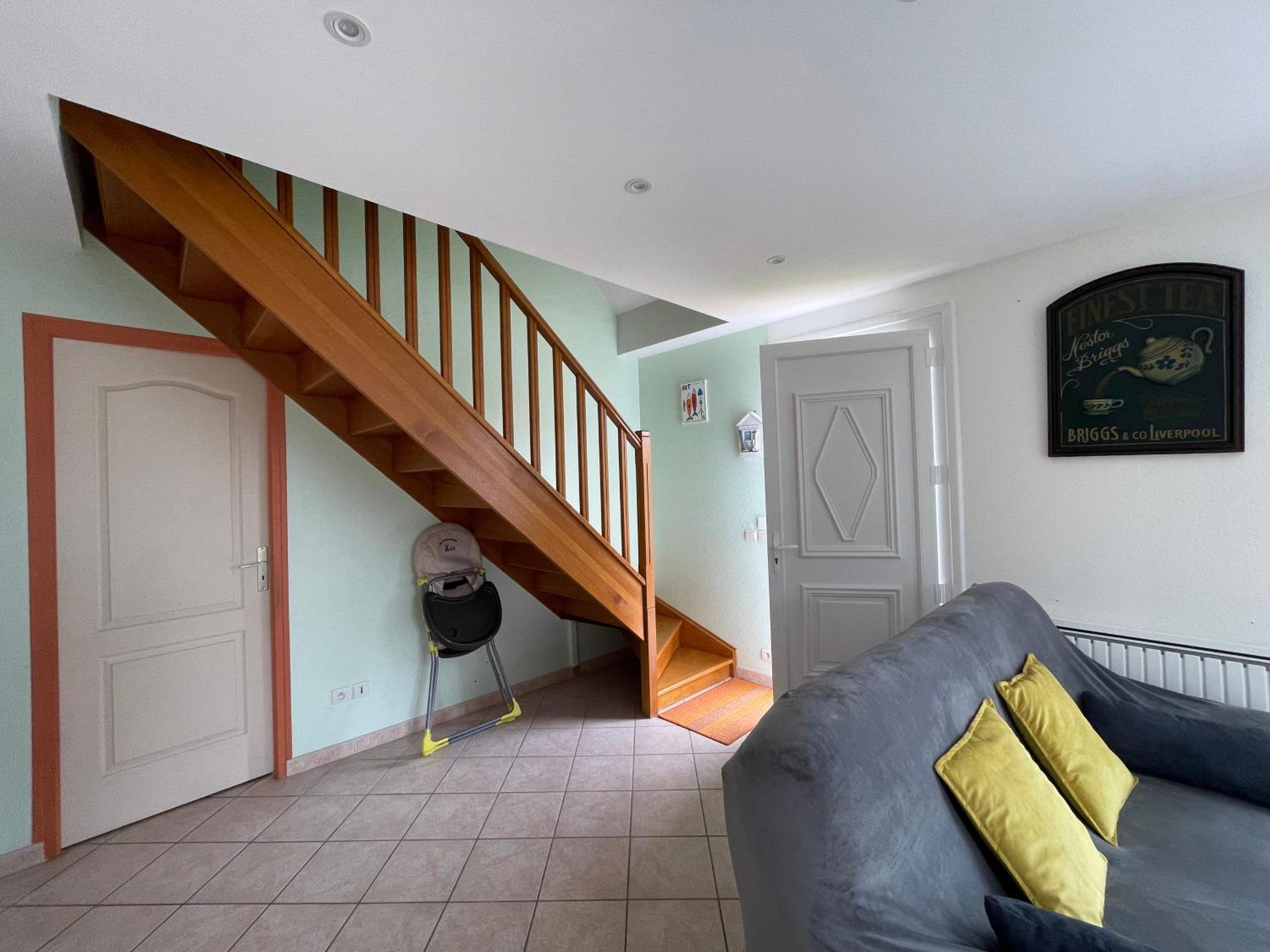 Saint Ho Maison Lumineuse Vue 8 Pers 4 2 Sdb 2 Wc Etage Renove En 2025 Belle Terrasse Grand Jardin Clos Parking 8 Mn A Pied Petite Grand Jardin Pres De Port En Bessin, Bayeux Et Omaha Vakantiehuis *