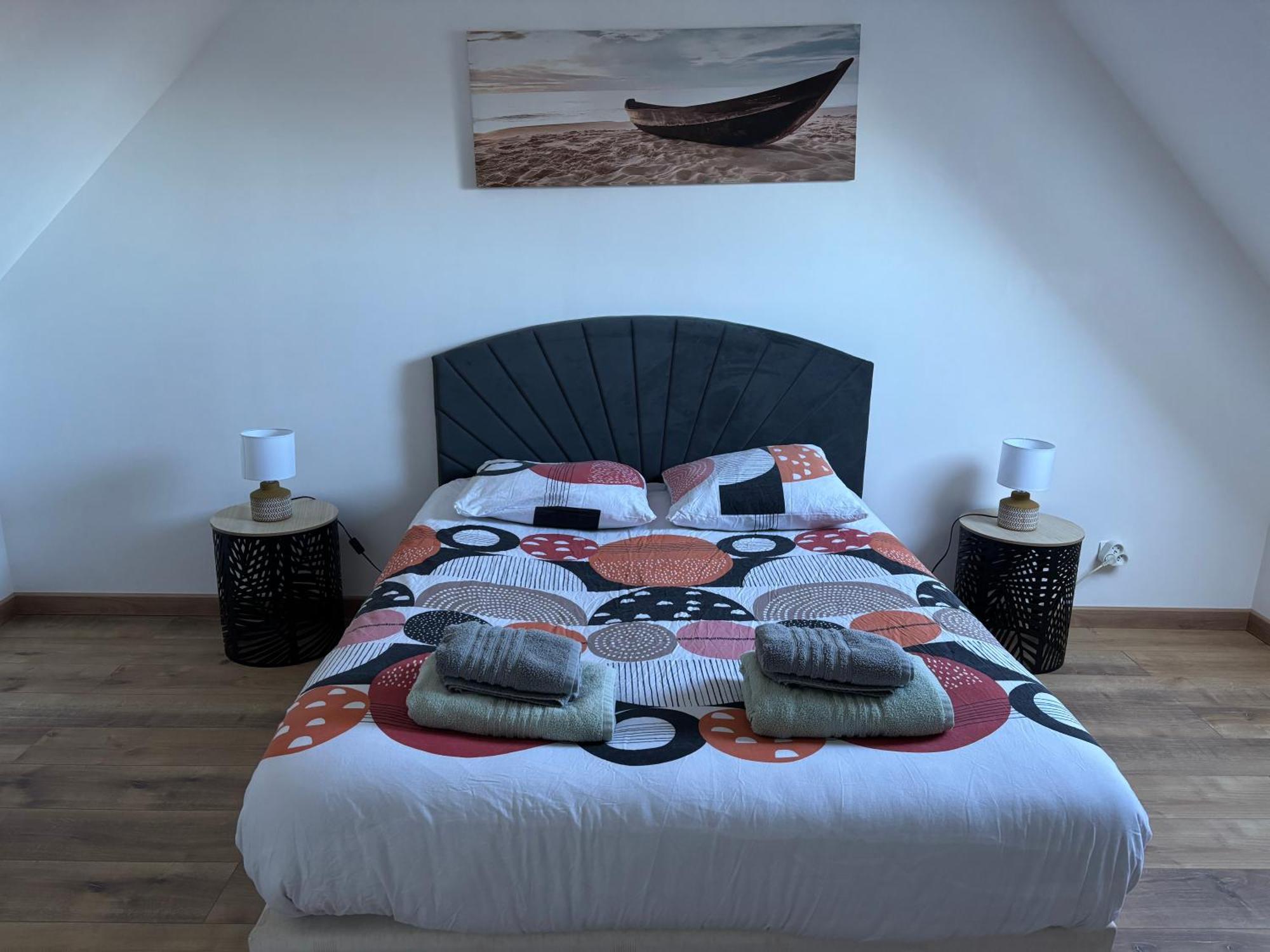Vakantiehuis Saint Ho Maison Lumineuse Vue 8 Pers 4 2 Sdb 2 Wc Etage Renove En 2025 Belle Terrasse Grand Jardin Clos Parking 8 Mn A Pied Petite Grand Jardin Pres De Port En Bessin, Bayeux Et Omaha Sainte-Honorine-des-Pertes